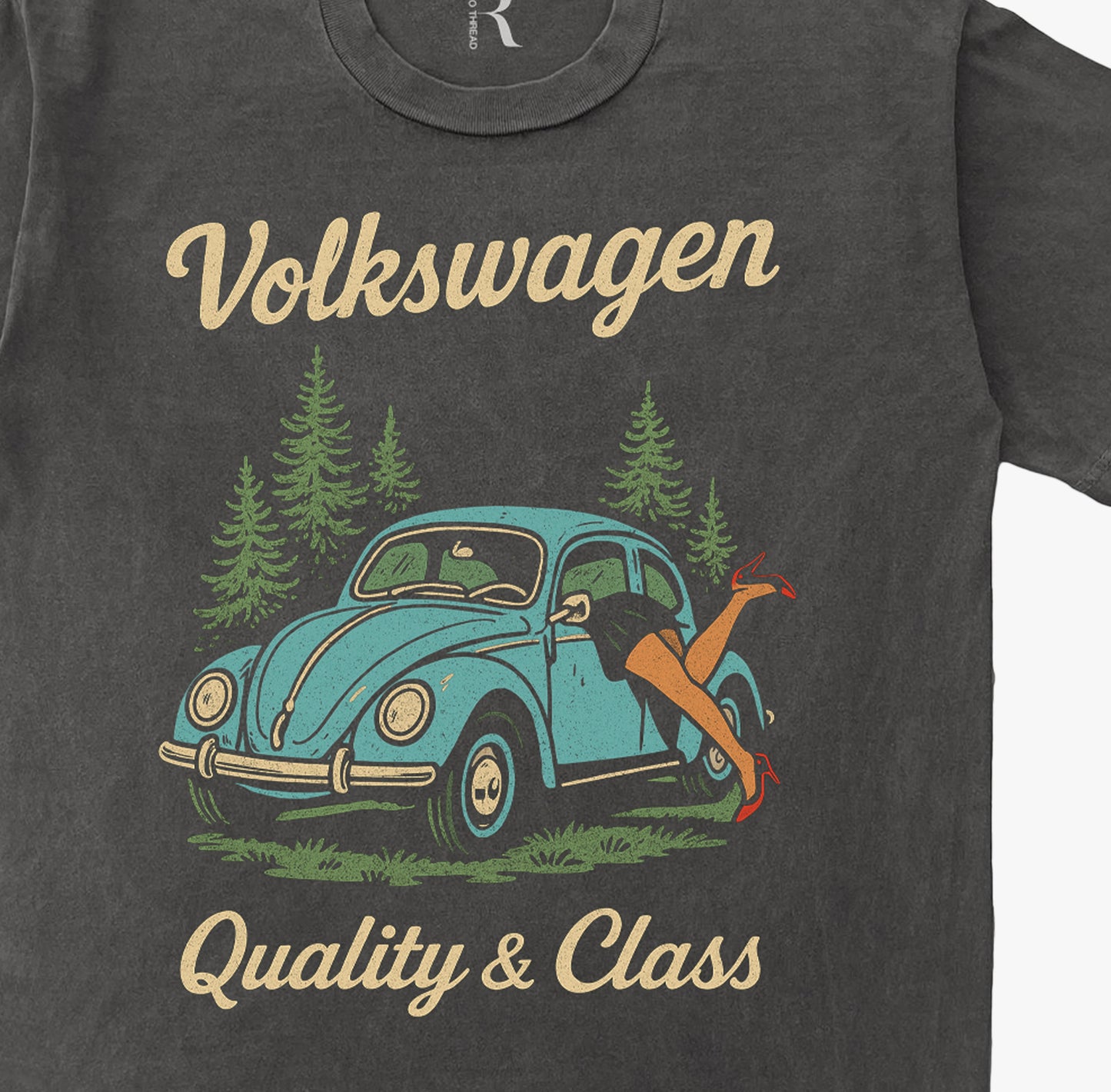 Beetle Quality & Class Vintage Washed T-shirt