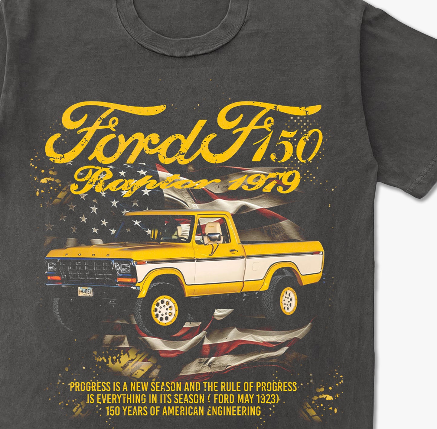 Yellow Thunder Vintage Washed T-shirt