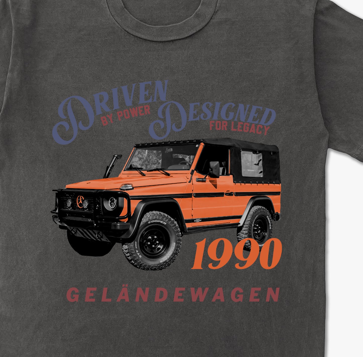 Driven By Power Vintage Washed T-shirt