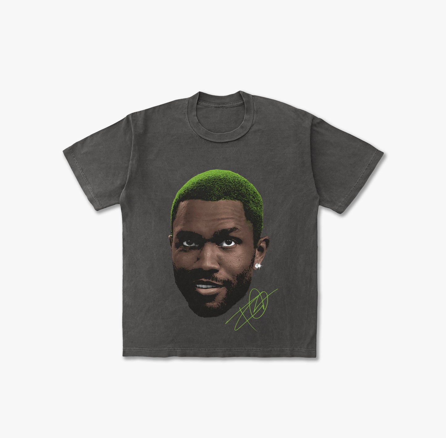 Green Face Frank Bootleg Vintage Washed T-shirt