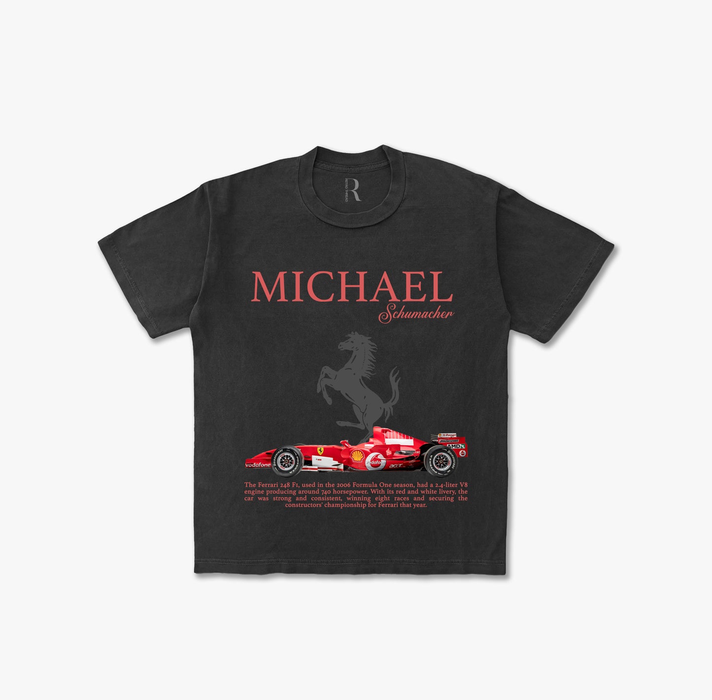 Michael Schumi Vintage Washed T-shirt