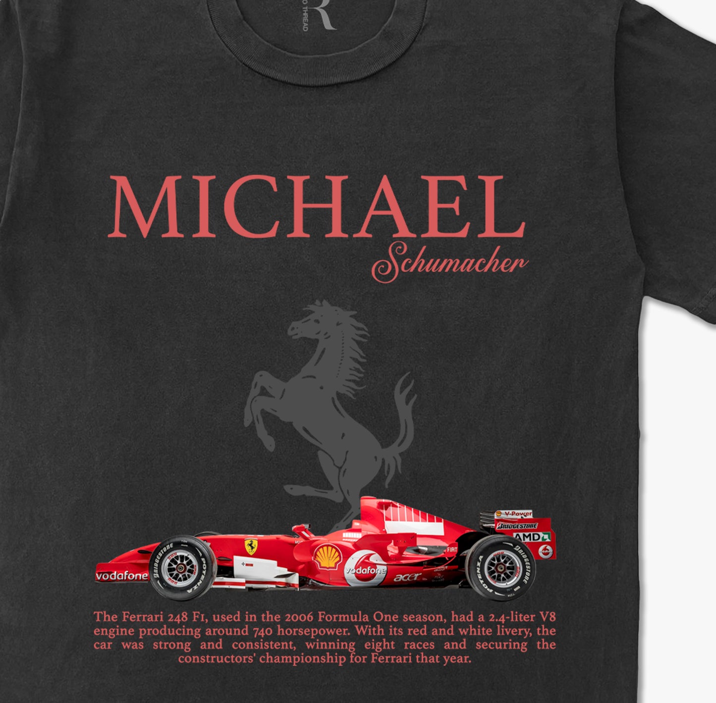 Michael Schumi Vintage Washed T-shirt
