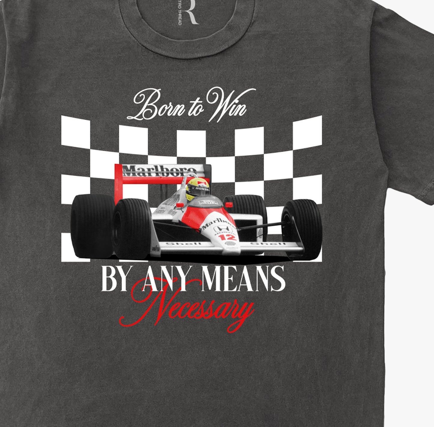 Born to Win By Any Means Vintage Washed T-shirt