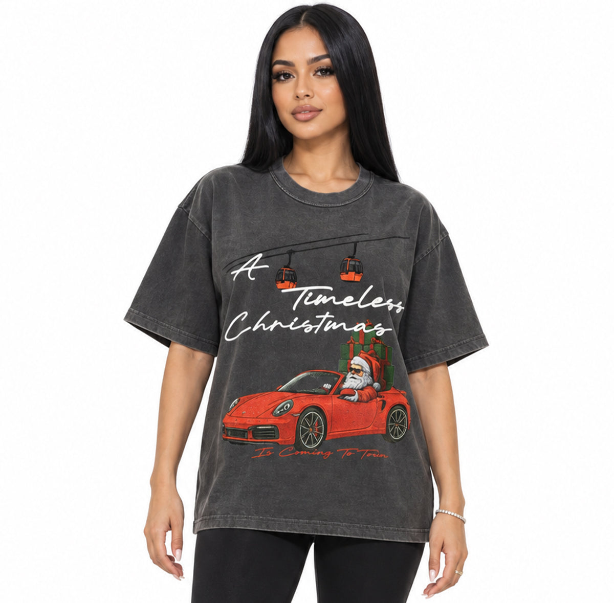 Timeless Christmas Vintage Washed Tee Shirt