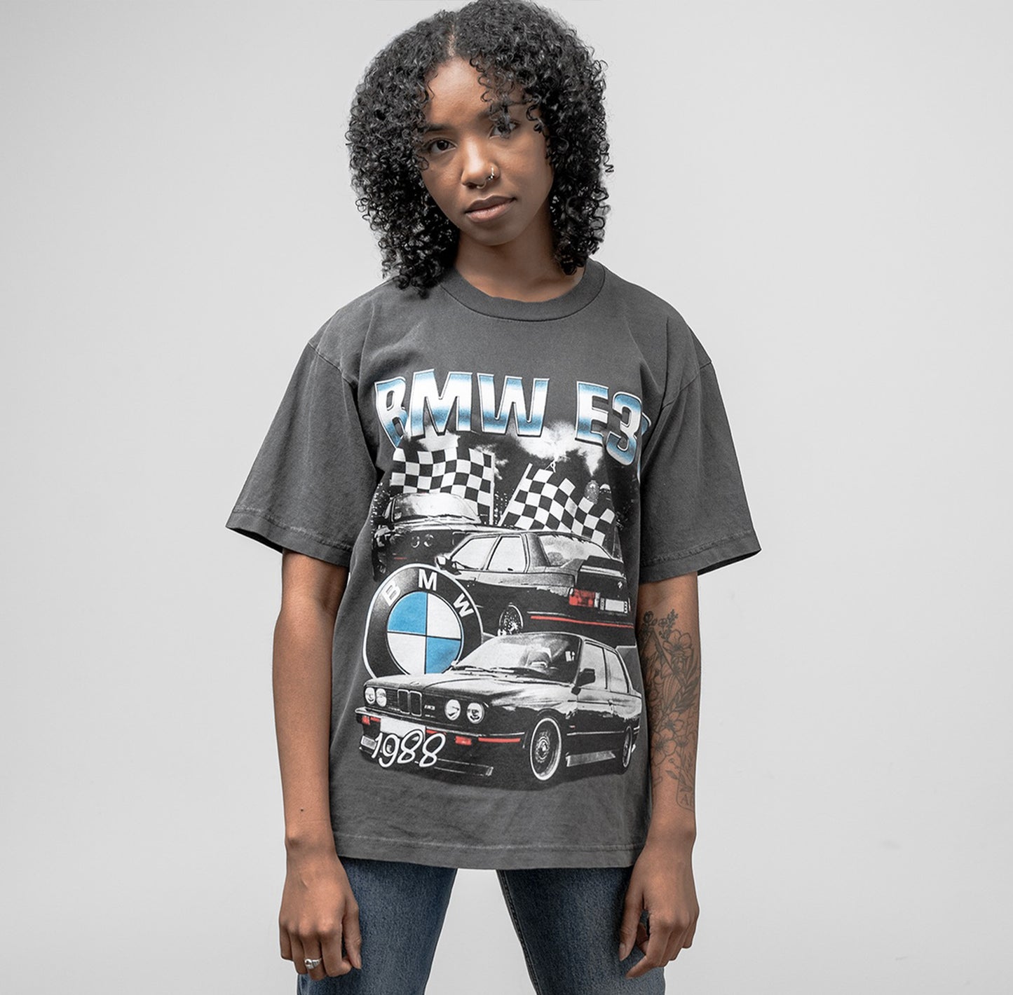 "Respect" Your Elders BMW E30 M3 Vintage Washed Tee Shirt