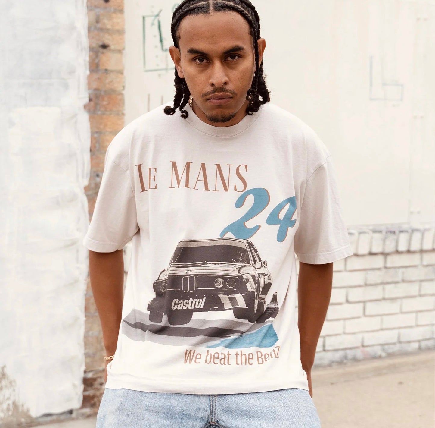 Le Mans “We Beat The Benz” Vintage Washed Tee