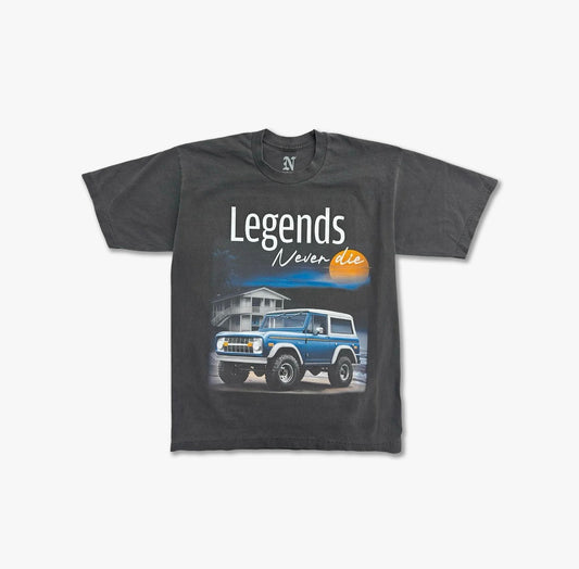 Legends Never Die Vintage Washed Tee