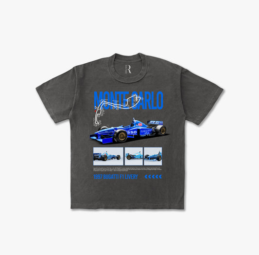 Monte Carlo Grand Prix Vintage Washed T-shirt