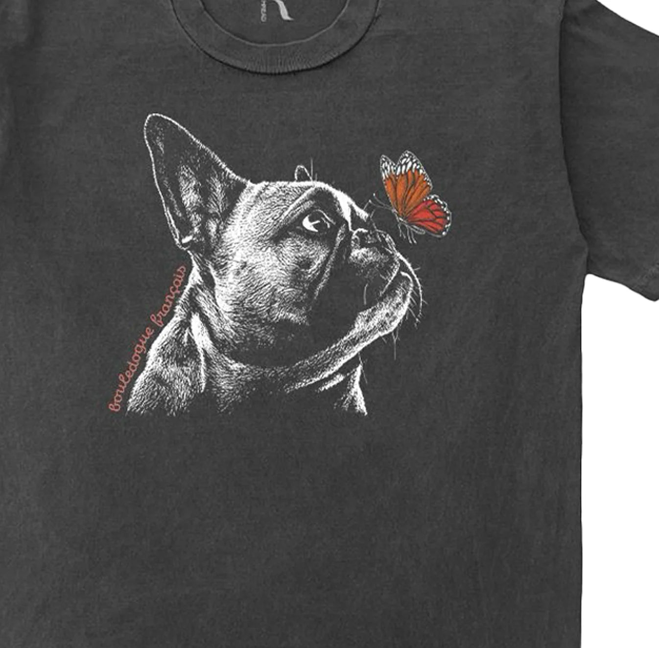 Bouledogue Français Vintage Washed Tee Shirt