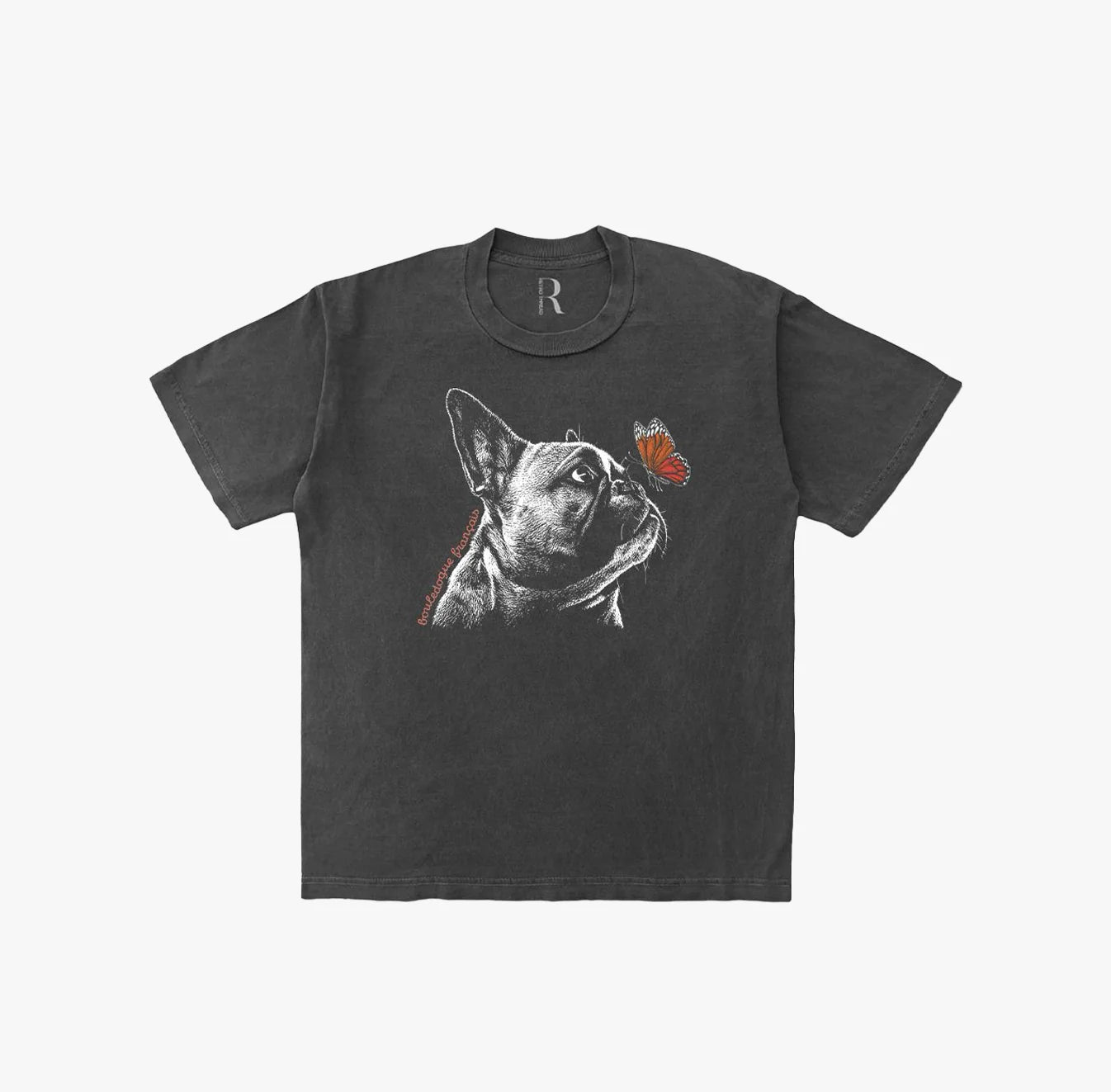 Bouledogue Français Vintage Washed Tee Shirt