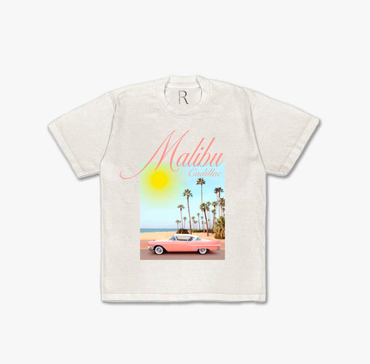 Malibu Cadillac Vintage Washed T-shirt