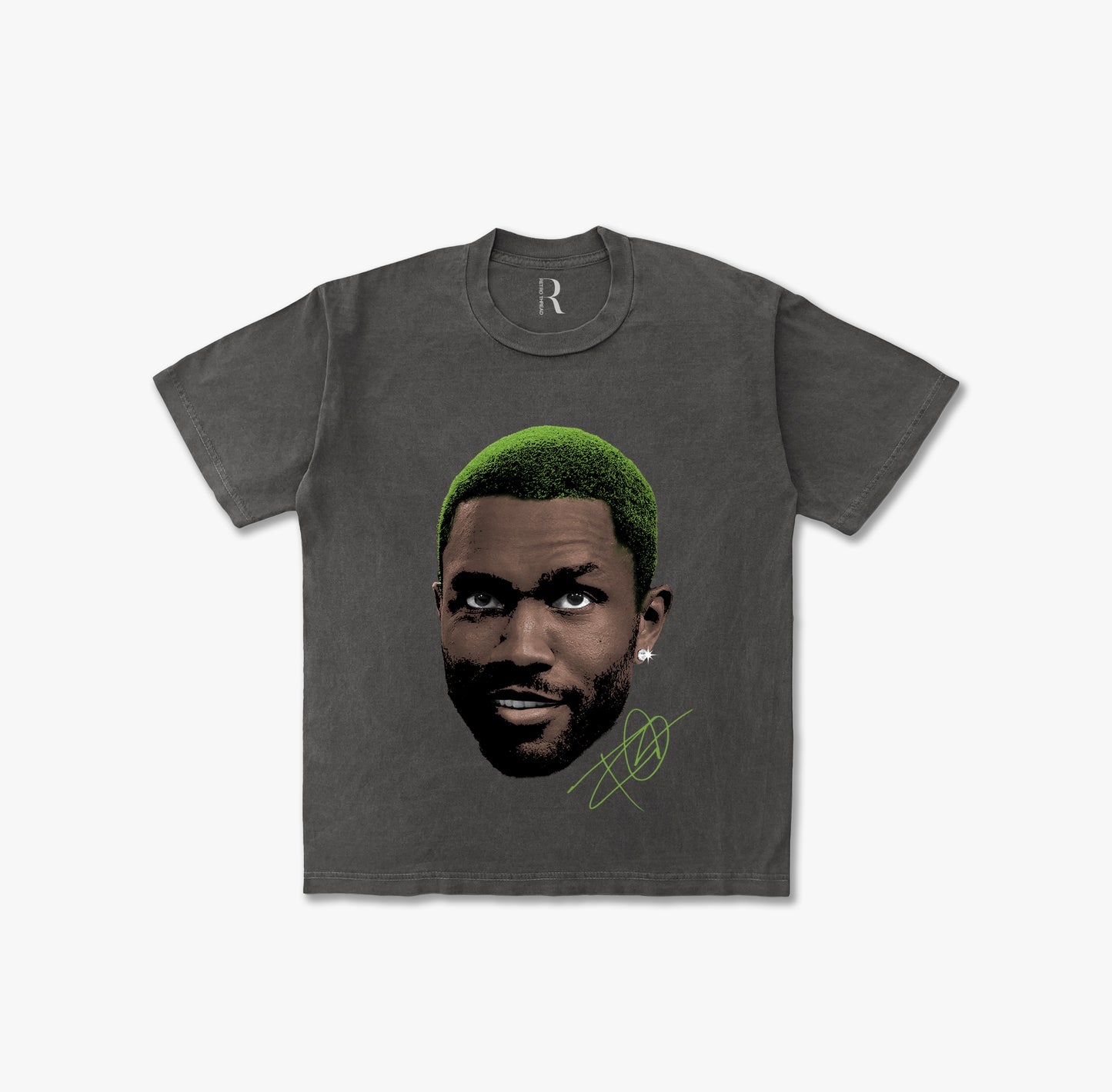 Green Face Frank Bootleg Vintage Washed T-shirt
