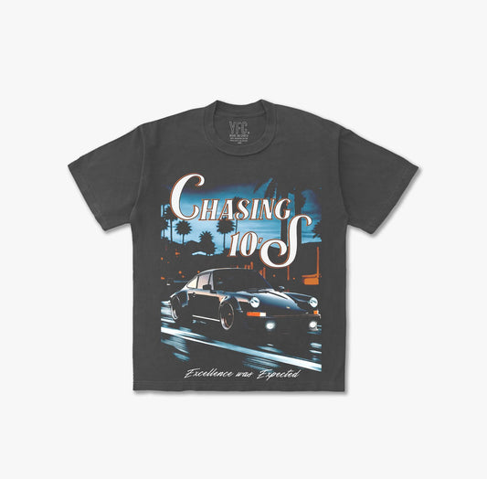 Chasing 10's Vintage Washed Tee Shirt