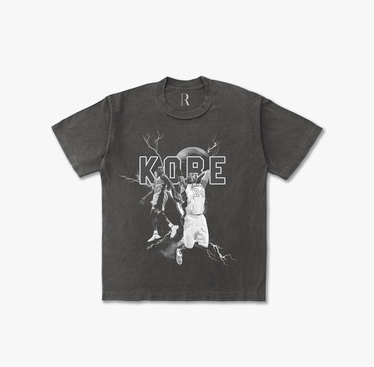 Black Mamba (Black n White) Vintage Washed T-shirt