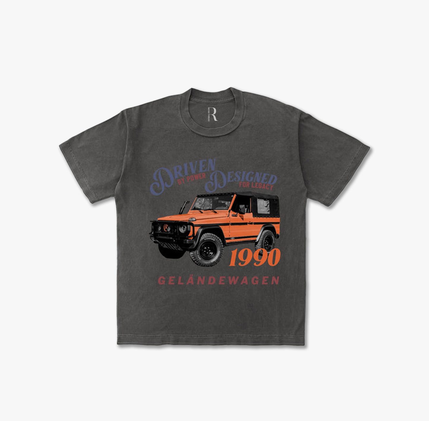 Driven By Power Vintage Washed T-shirt