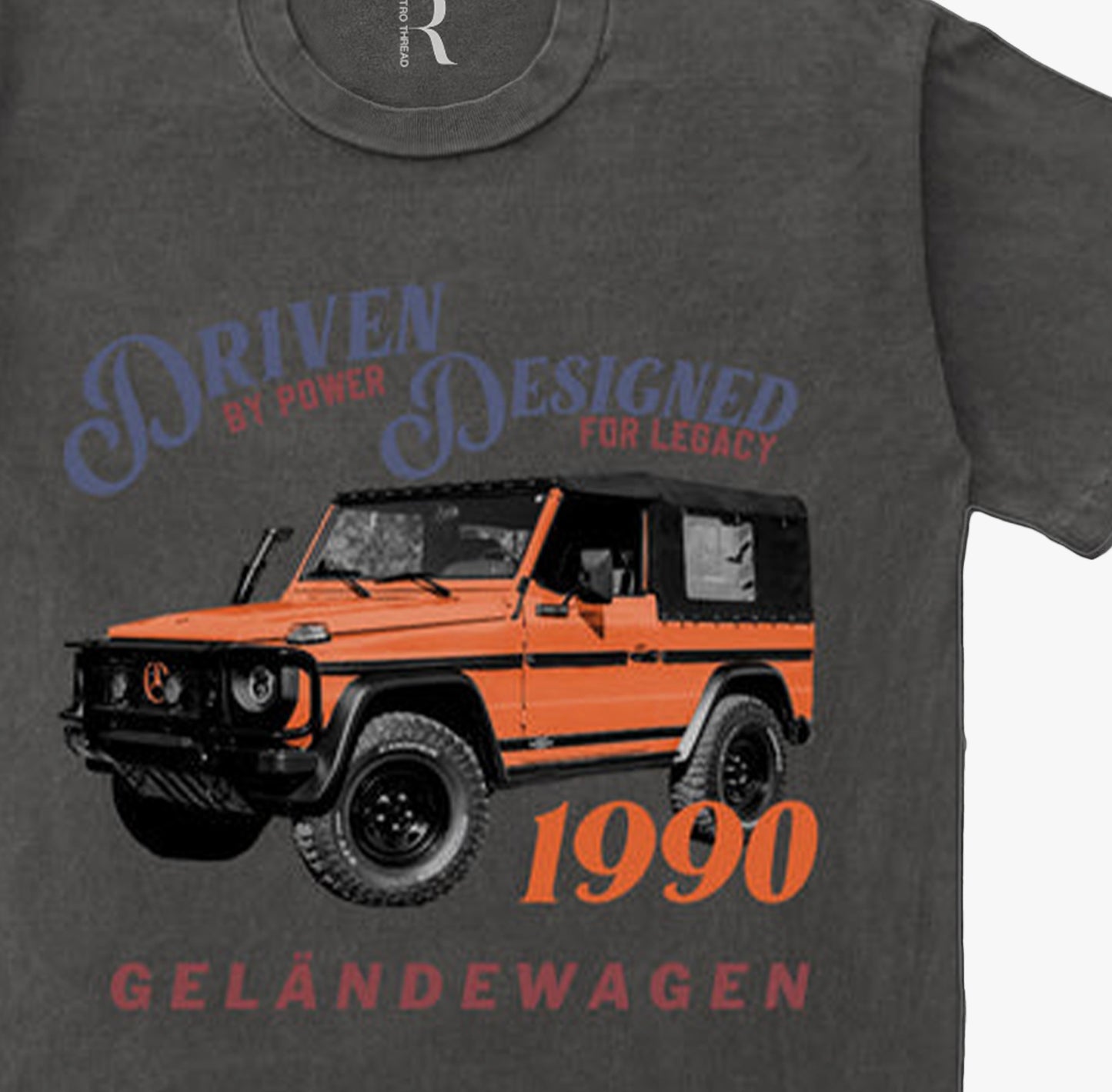 Driven By Power Vintage Washed T-shirt