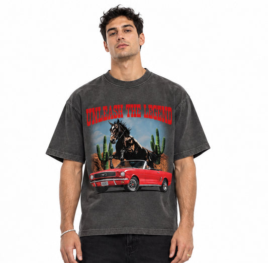 Unleash the Legend Vintage Washed T-shirt