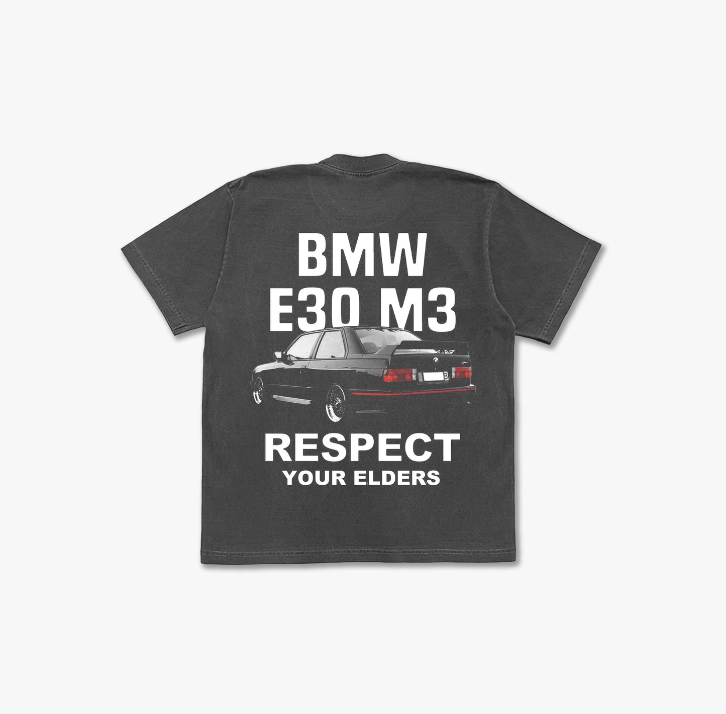 "Respect" Your Elders BMW E30 M3 Vintage Washed Tee Shirt