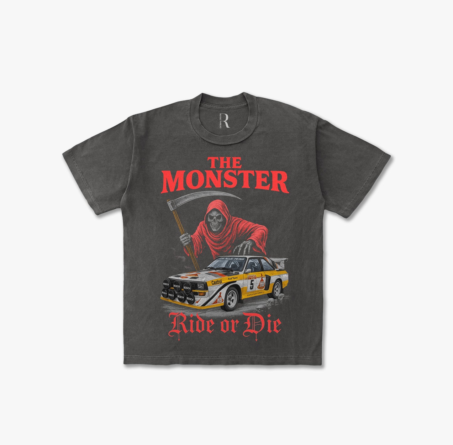 The Monster Ride or Die Vintage Washed T-shirt