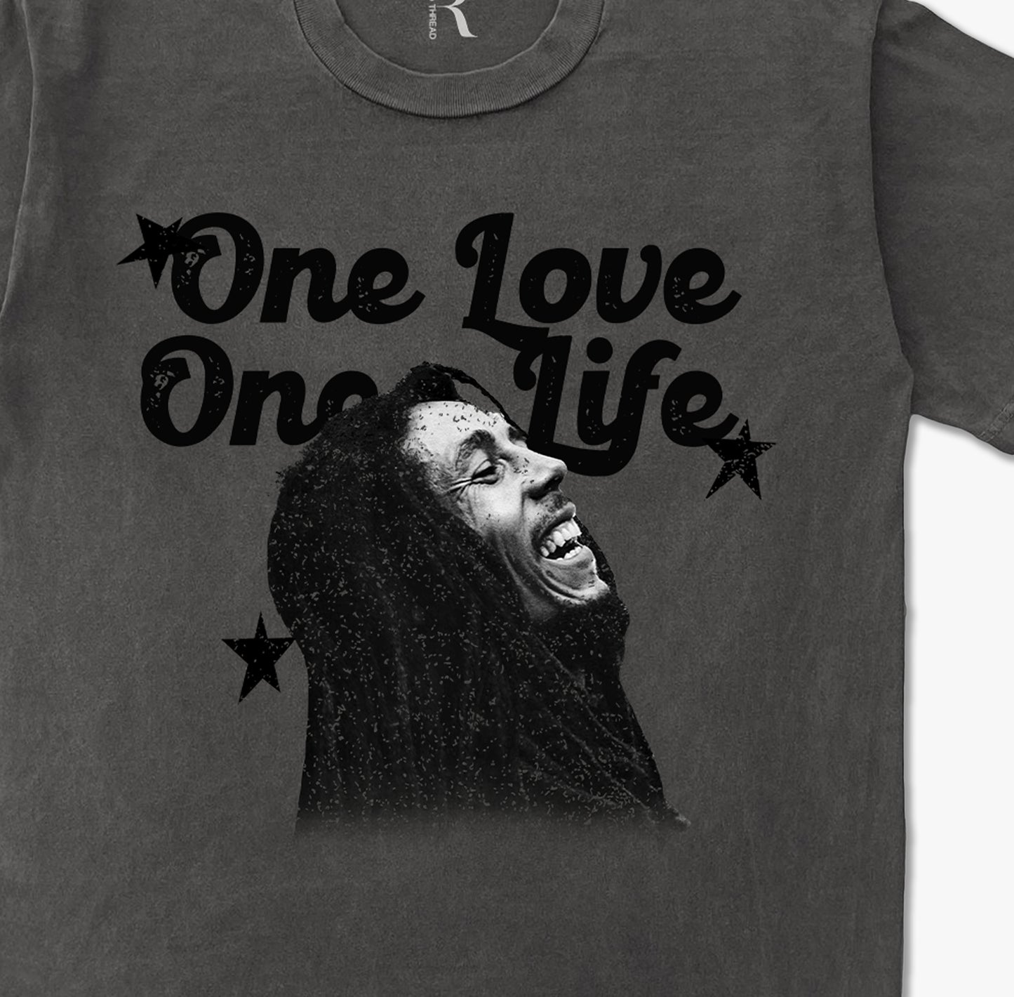One Love One Life Vintage Washed T-shirt