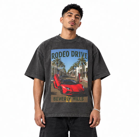 Rodeo Drive Vintage Washed T-shirt