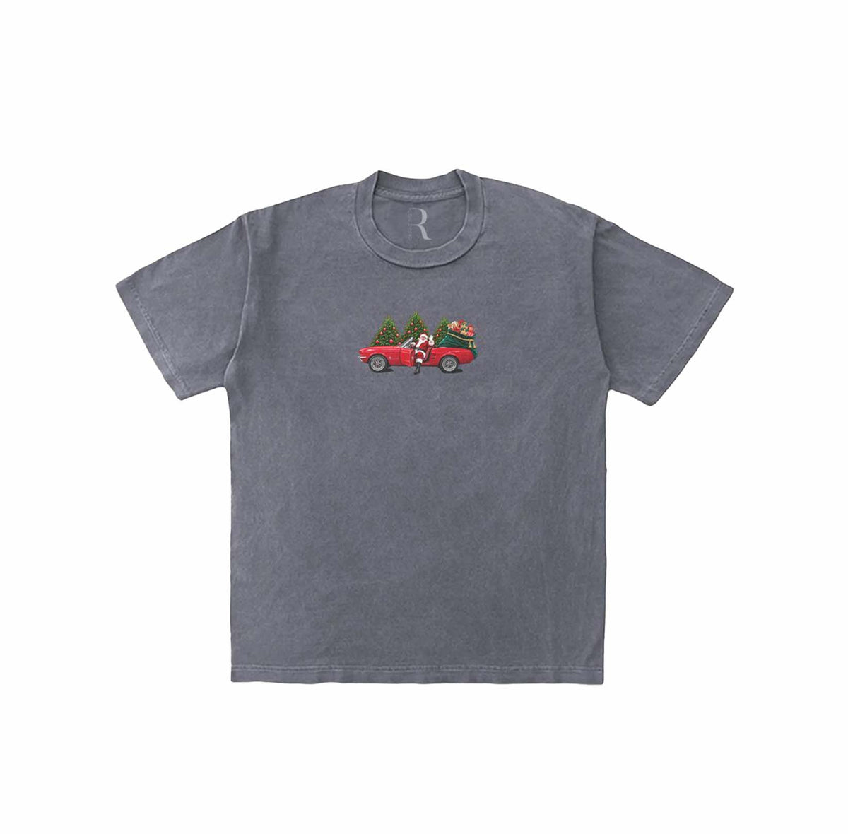 Santa’s Christmas Cruise Vintage Washed Tee Shirt