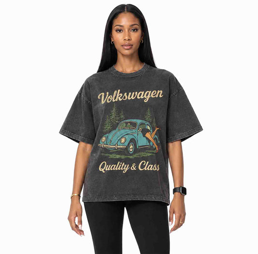 Beetle Quality & Class Vintage Washed T-shirt