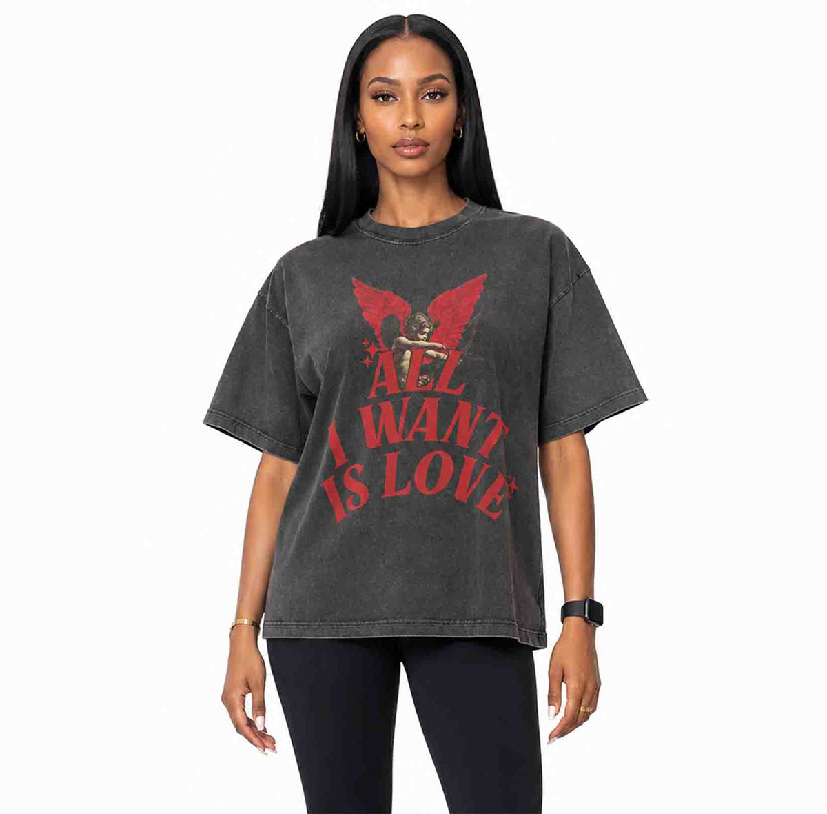 All I Want Is Love Vintage Washed T-shirt