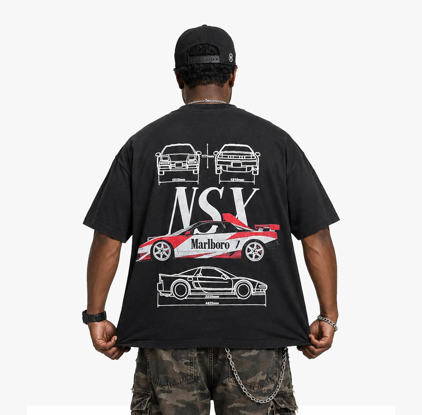 NSX Racing Washed Tee Shirt
