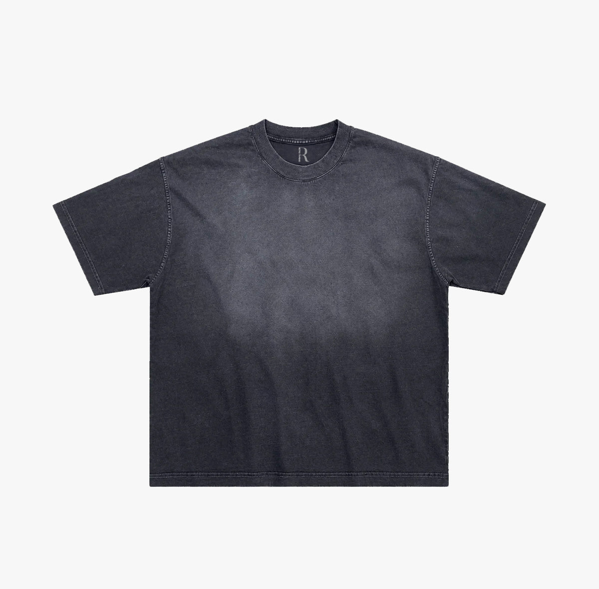 Black Blank Lux Tee Shirt