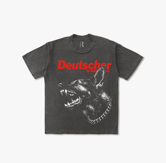 German Shepherd Vintage Washed Tee Shirt