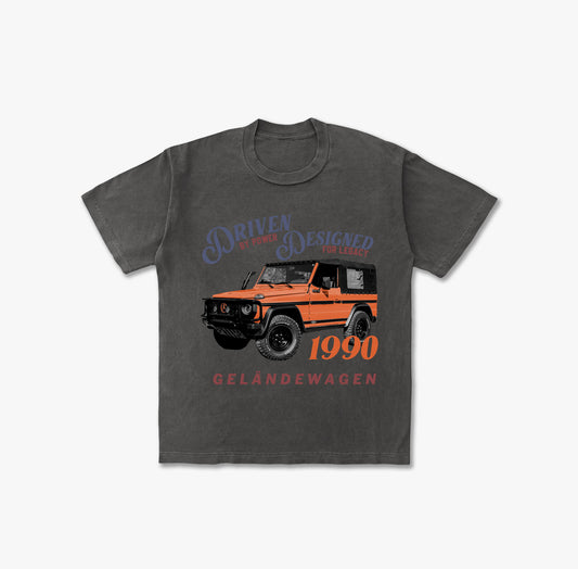 Driven By Power Vintage Washed T-shirt