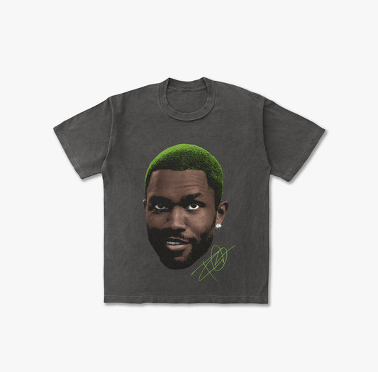 Green Face Frank Bootleg Vintage Washed T-shirt