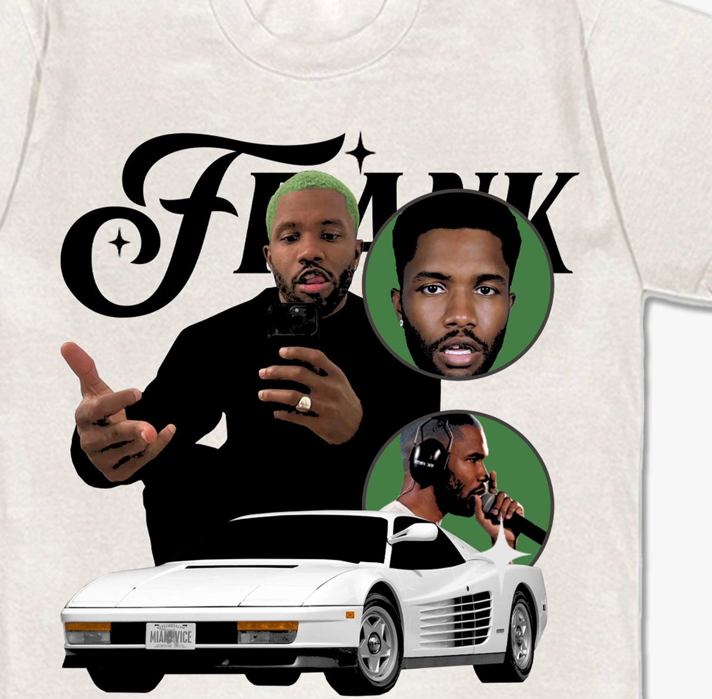 Frank White Ferrari Vintage Washed T-shirt