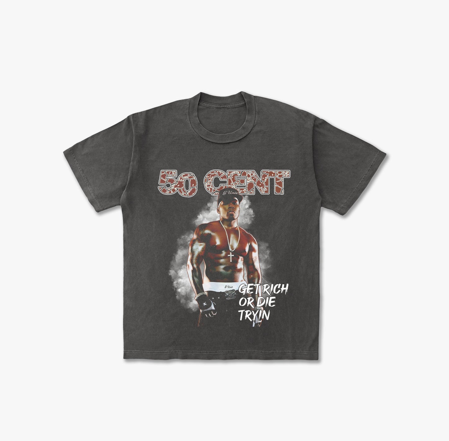 Get Rich or Die Tryin' Vintage Washed T-shirt