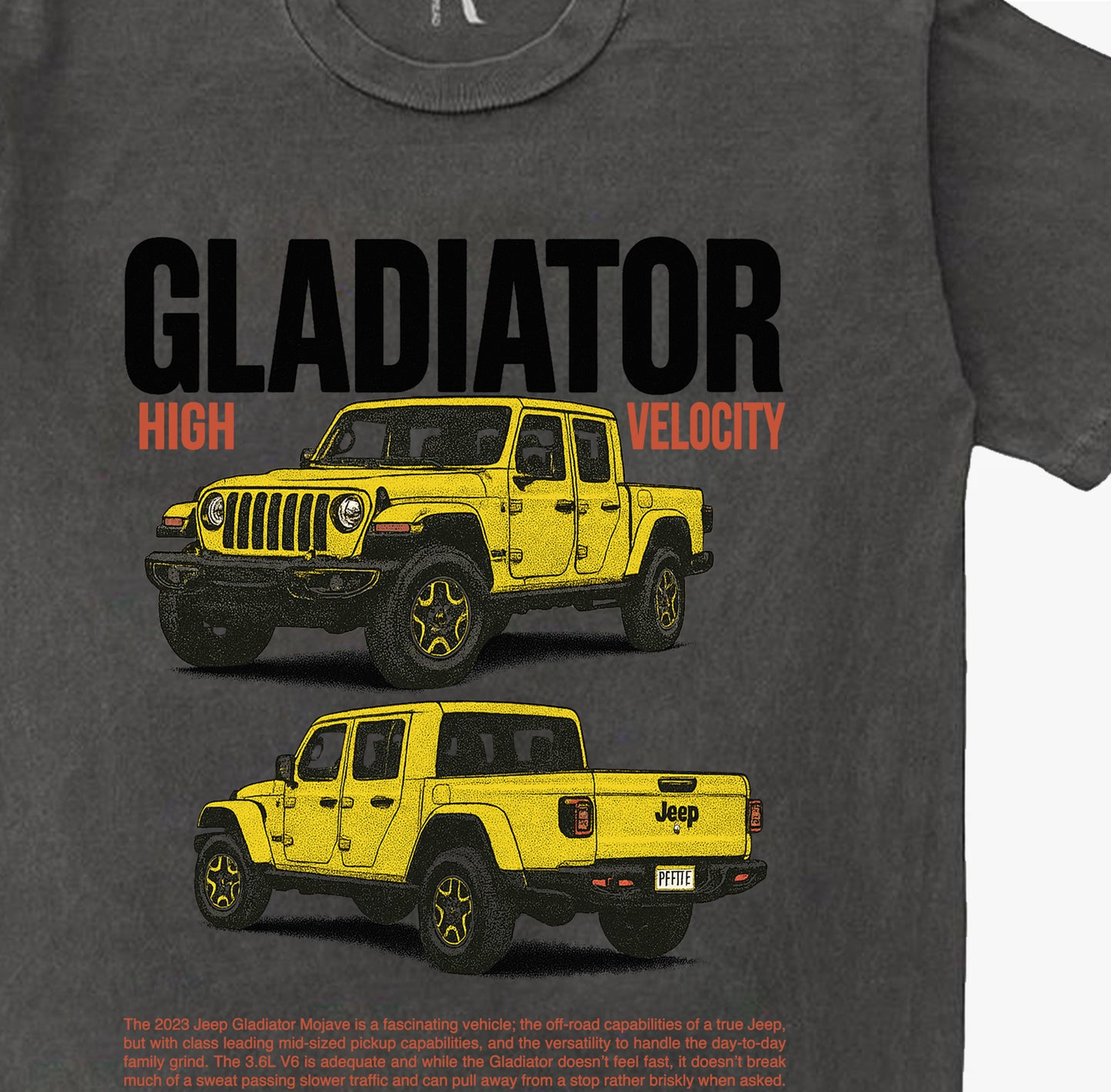 Gladiator Vintage Washed Tee Shirt