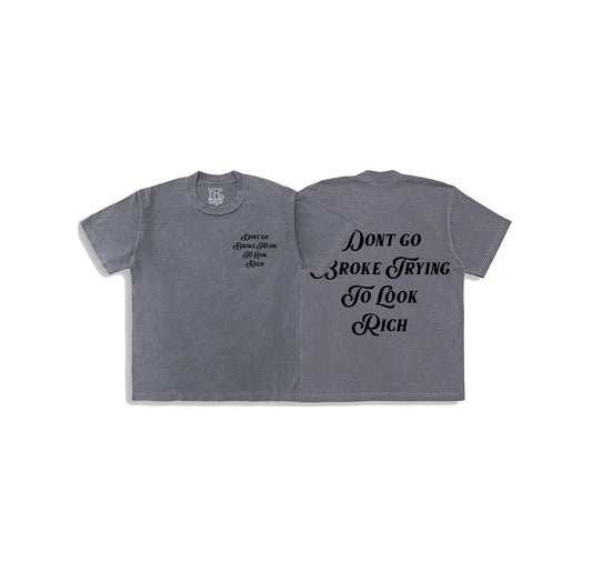 Don't Go Broke Trying To Look Rich