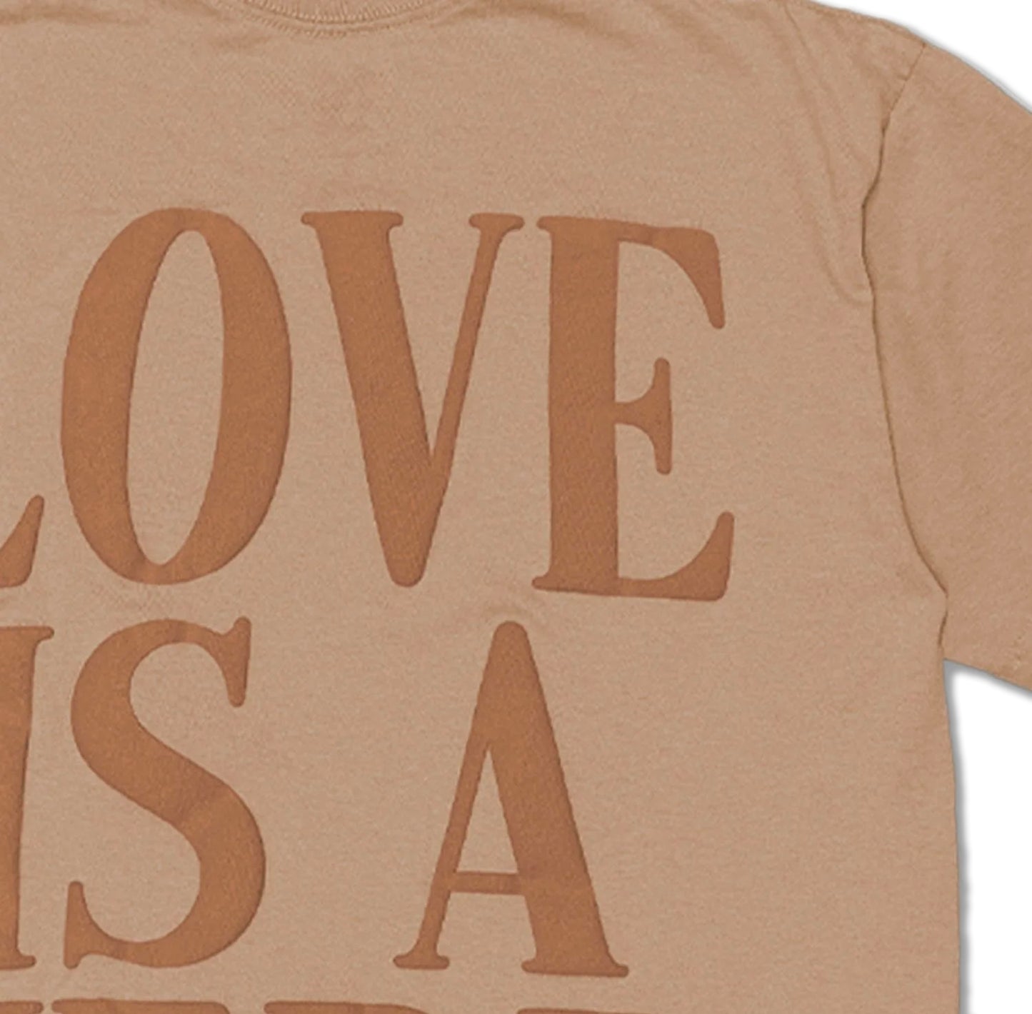Love is a Verb Vintage Washed Tee