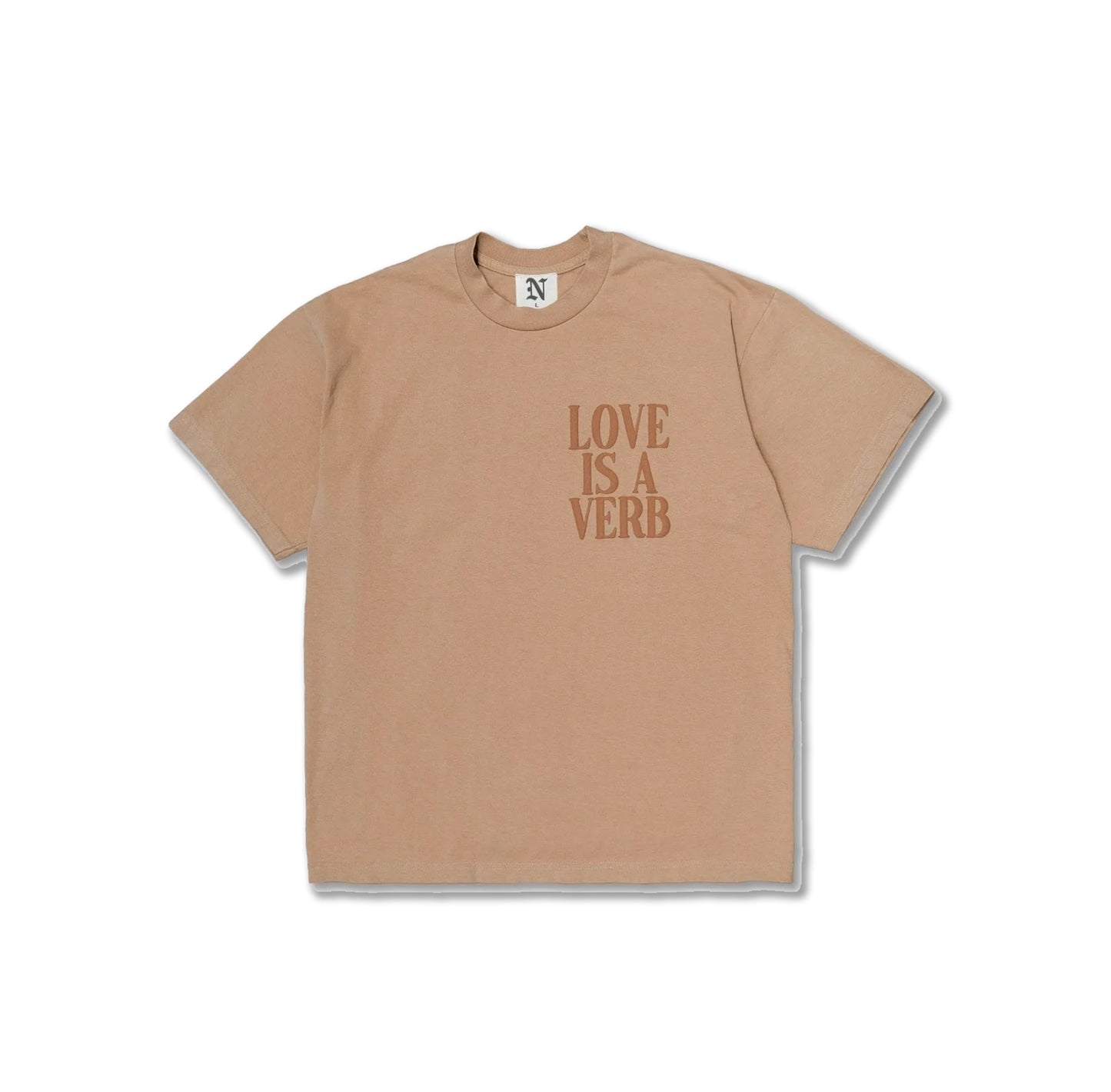 Love is a Verb Vintage Washed Tee