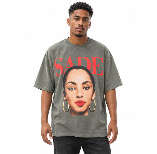 Red Sade Vintage Washed Tee
