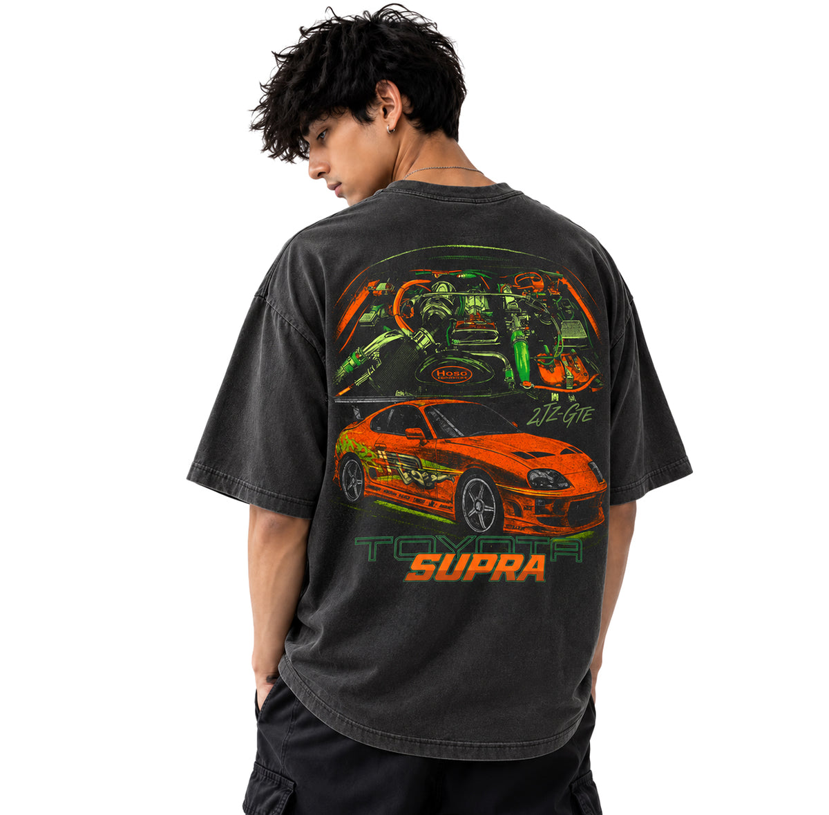 Supra Vintage Washed Tee Shirt