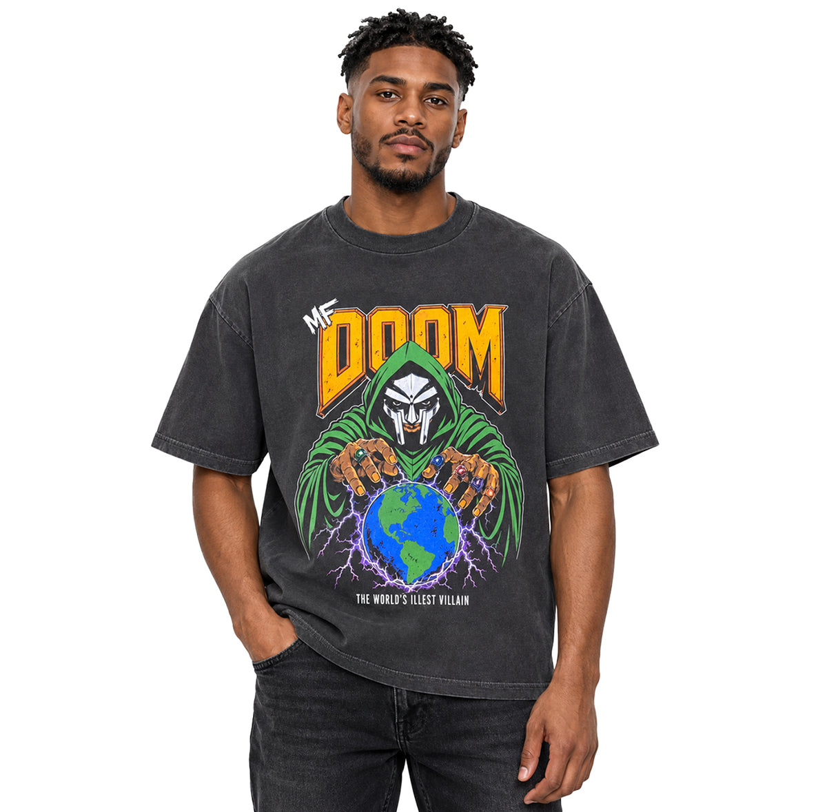 DOOM World's Illest Vintage Washed Tee Shirt