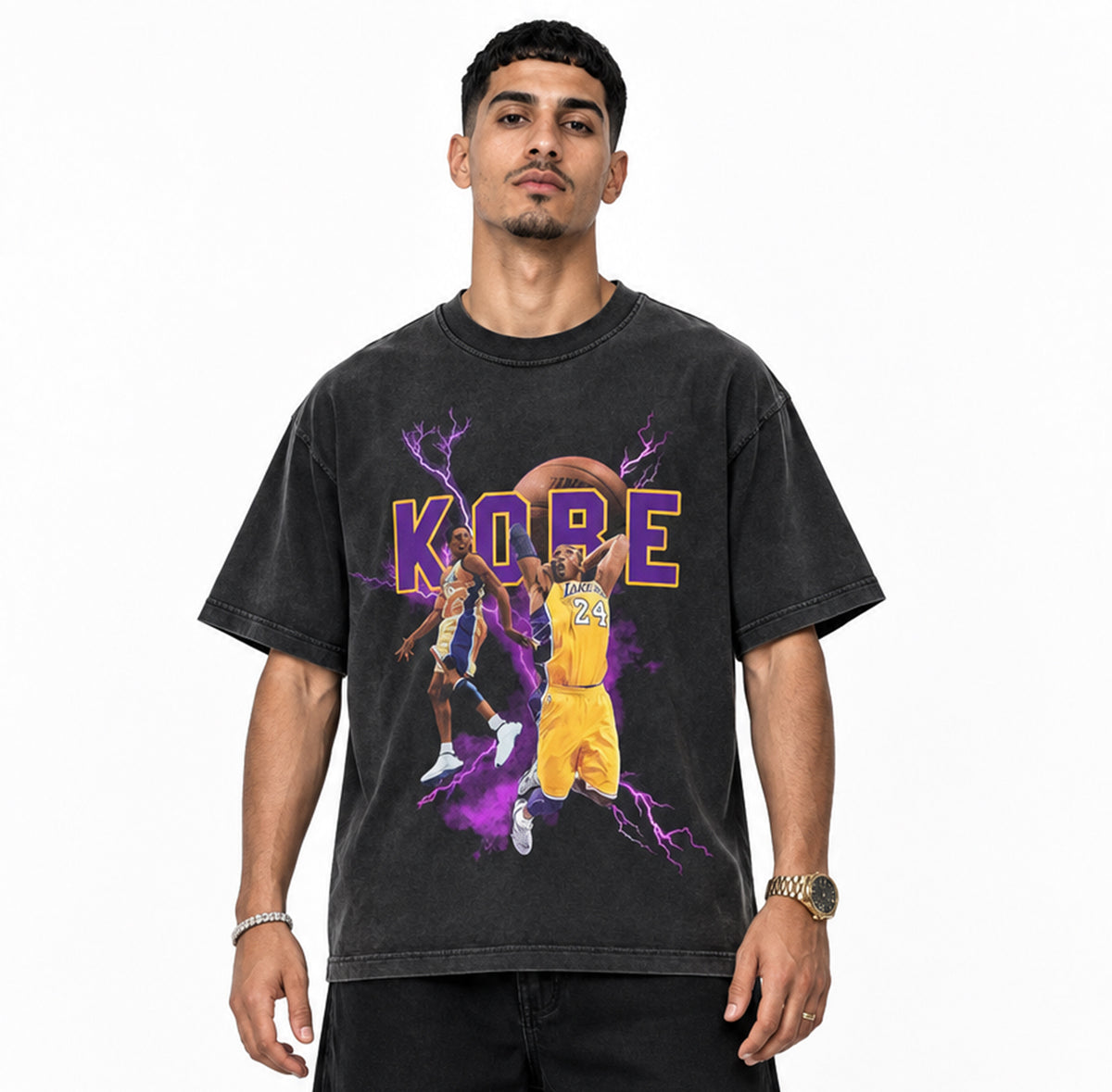 Black Mamba Vintage Washed T-shirt