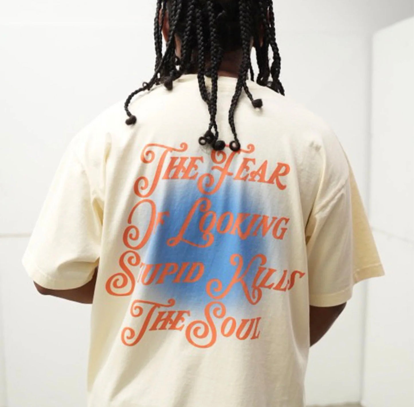 The Fear Of Looking Stupid Kills The Soul Vintage Washed Tee