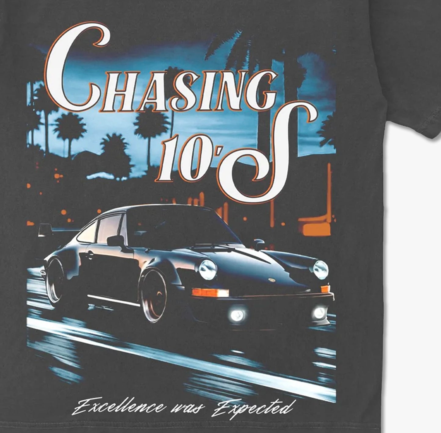 Chasing 10's Vintage Washed Tee Shirt